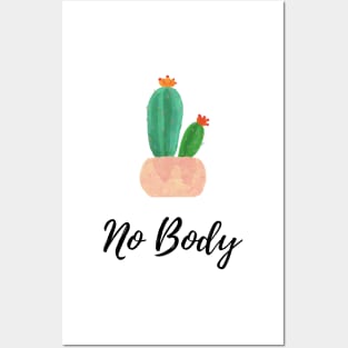 no body Posters and Art